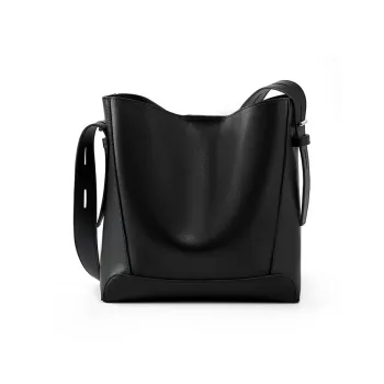 CARTELO Cow Leather Shoulder Bag Regular Women's Black/Salted Caramel/Smoke Gray/Gold Brown/Coffee