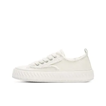 Dickies Canvas Shoes Women's Low Top Beige