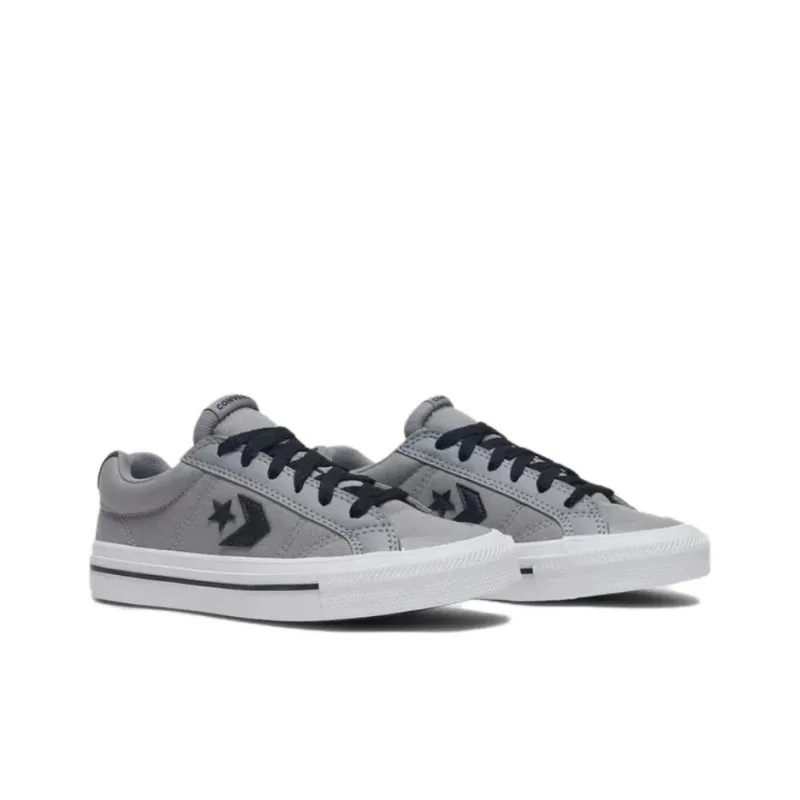 Converse Sport Casual Low Top Skateboard Shoes Unisex Gray Black-2