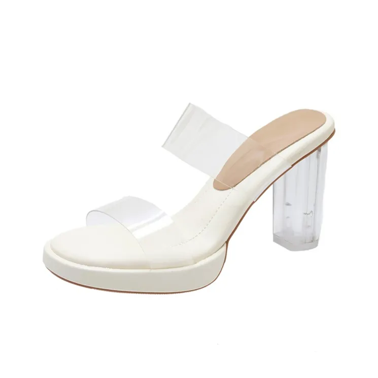 Xingdiman Slide Slippers Women's Beige-9