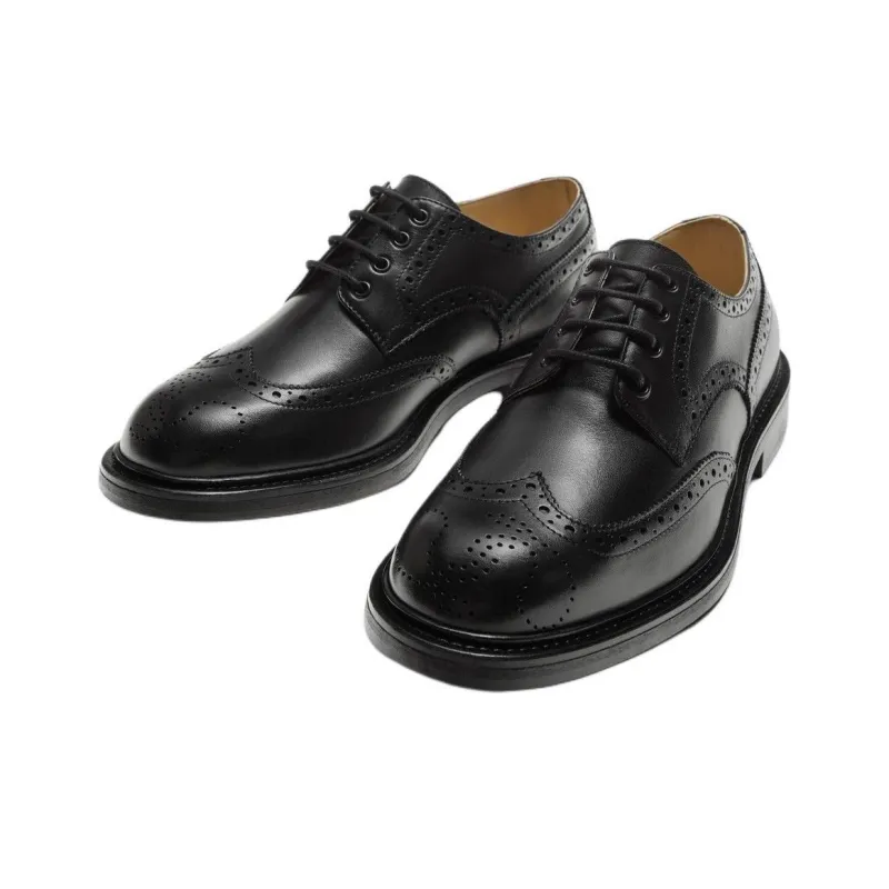 ZARA Dress Shoes Men Low-Top Black-2