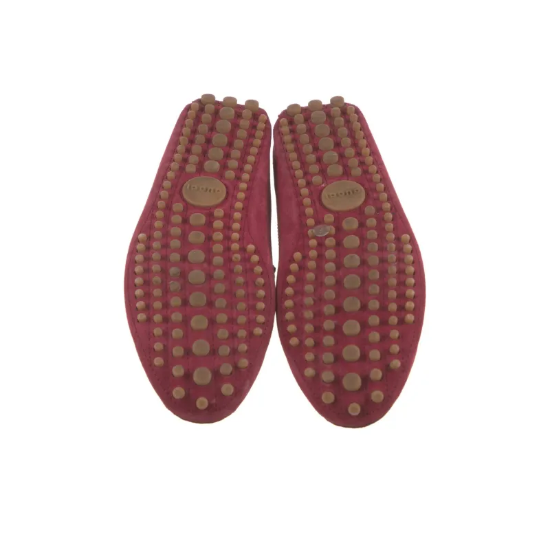 GUCCI Sylvie Gommino Loafers Men's Red-5