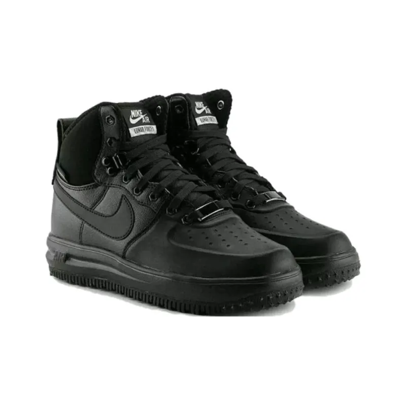 Nike Lunar Force 1 Sneakerboot Black GS-2