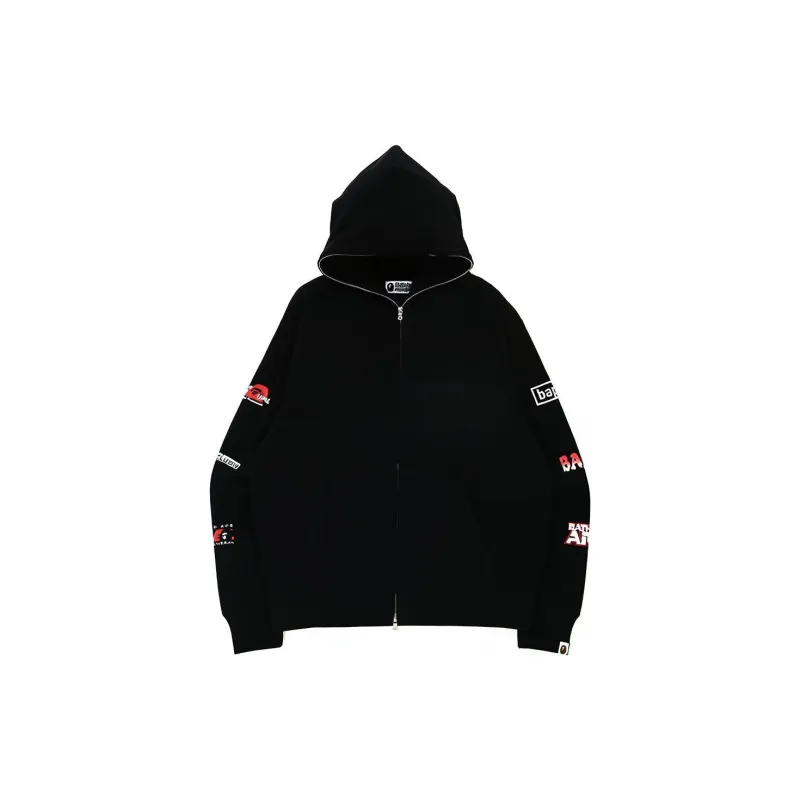 Bape Big Ape Head Digital Mosaic Relaxed Fit Full Zip Hoodie-1