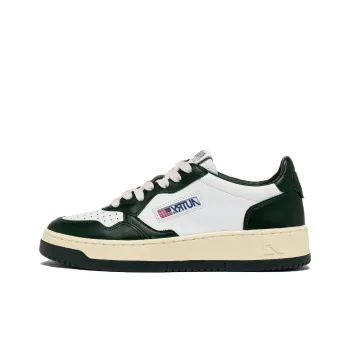 AUTRY Medalist Anti Slip Wear Resistant Low Top Skateboard Shoes Women's White Green
