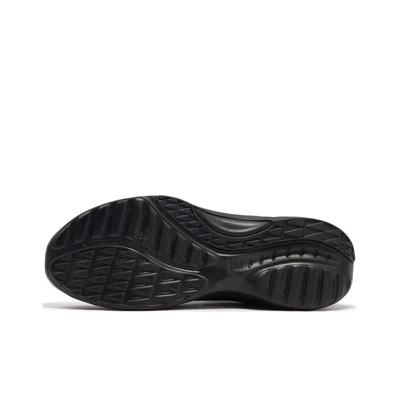 361° Fangya SE Wear-Resistant Low-Top Running Shoes Men's Black-4