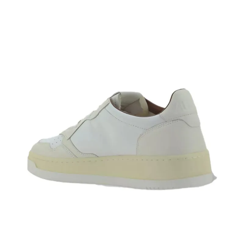 AUTRY Medalist Low Top Skateboard Shoes Men's White-2