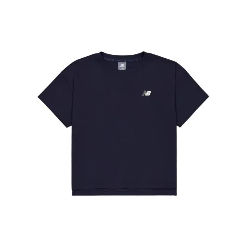 New Balance 9BOX N2 T-Shirts Women's Navy Blue