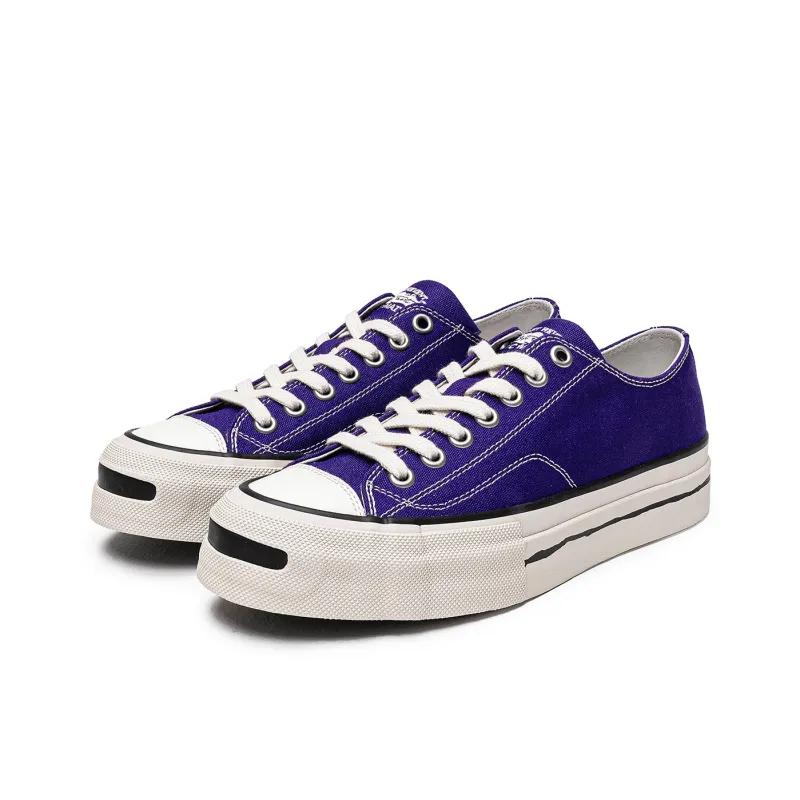 TC Tcmade 015 Anti-Slip Wear-Resistant Low-Top Canvas Shoes Unisex Purple-3