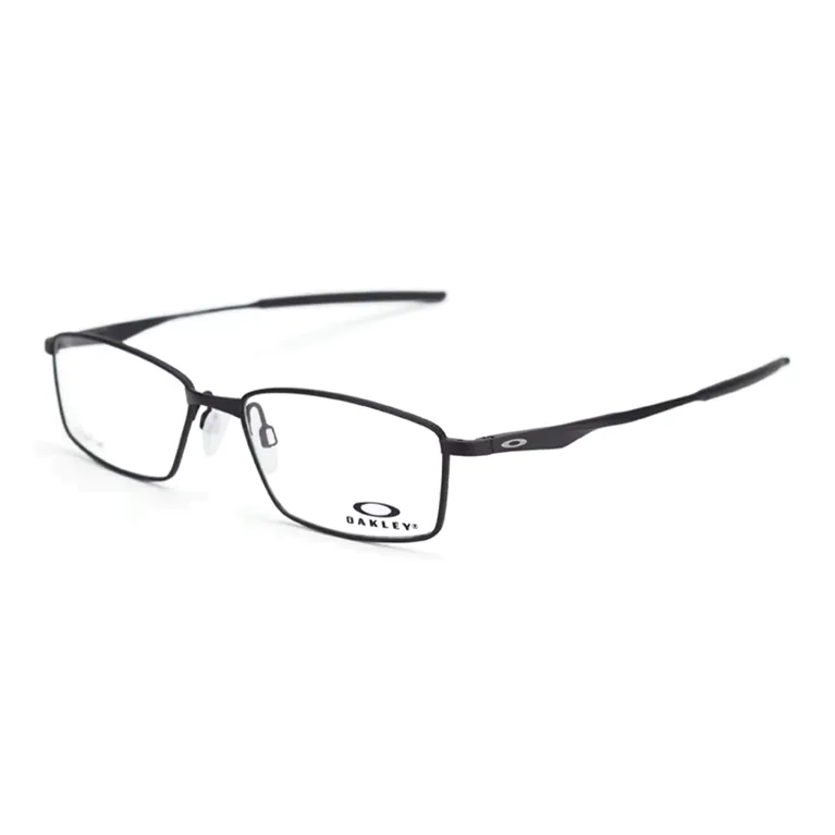 Oakley Titanium Rectangular Eyeglass Frames Unisex Black-0