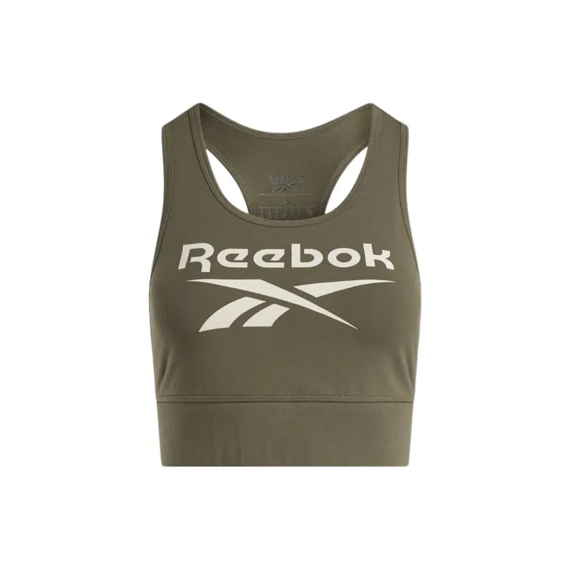 Reebok Identity Sports Bra Bra Women's Army Green-0
