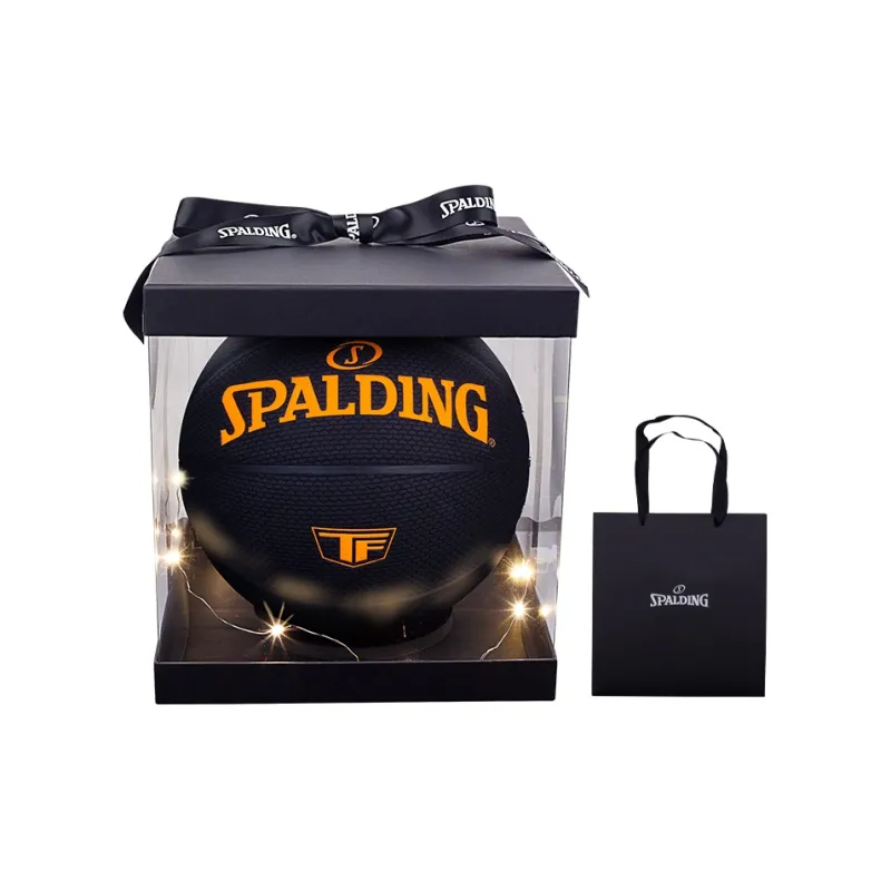 SPALDING TF Collection 77 961Y PU Basketball Black Size 7 Ball Training Unisex-0