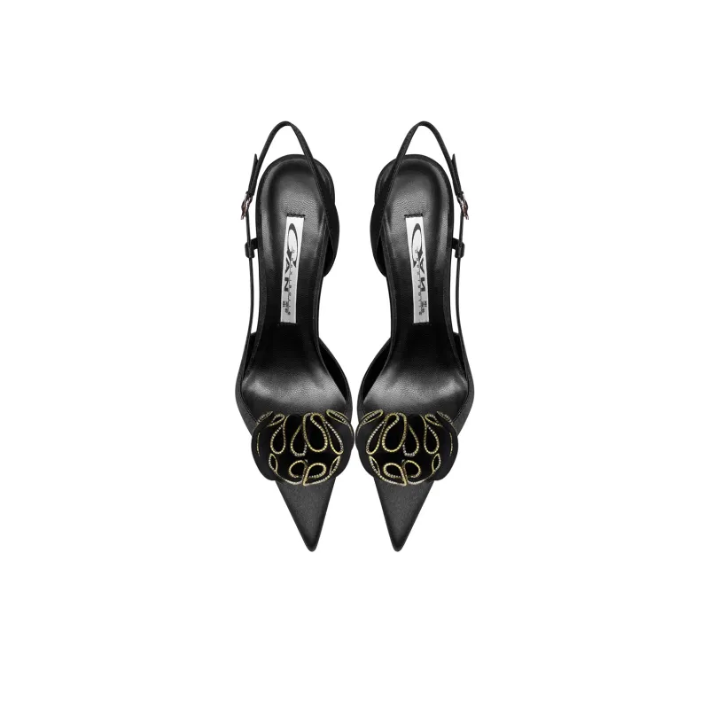 Ganxiaojie Strap Sandals Women's Black-4