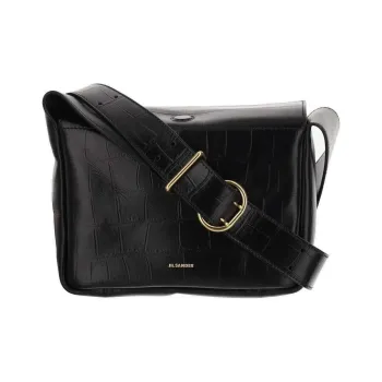 JIL SANDER Embossed Messenger Bag