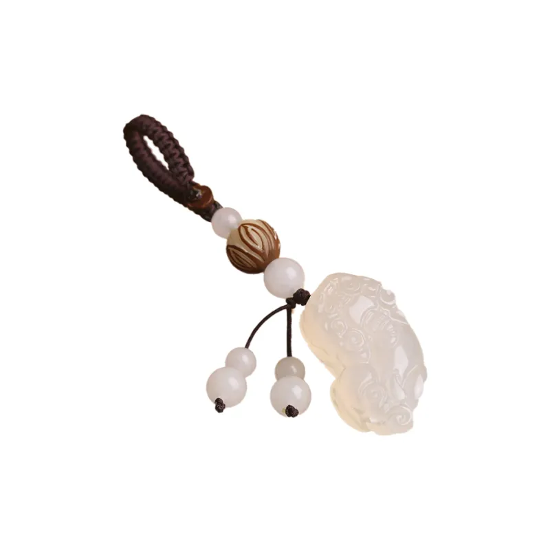 OQD Chalcedony Keychains Unisex-2