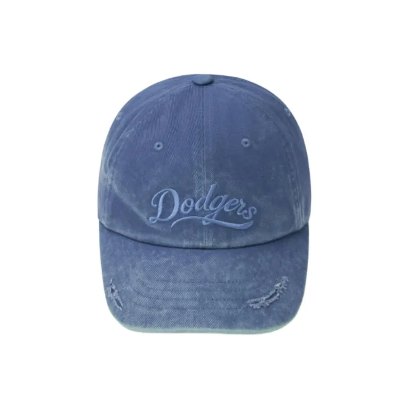 MLB Cotton Baseball Caps Women's Sky Blue-1