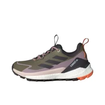 Adidas Terrex Free Hiker 2.0 Low Gore Tex Olive Strata Aurora Black Amber Tint Women's