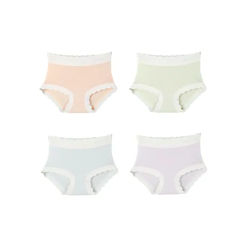 Red Bean Underpants Women's 4 Pack