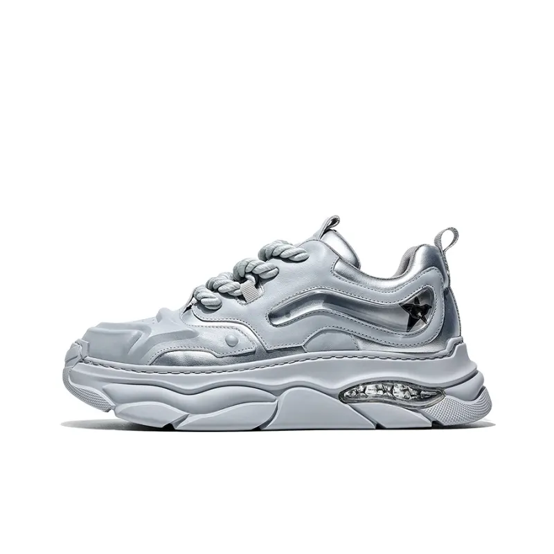 MOERBAI Low Top Chunky Sneakers Men's-20