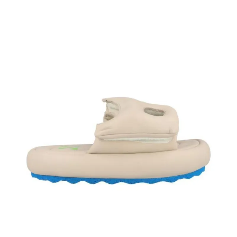 OFF-WHITE Rubber Sole Slide Slippers Men's Beige-1