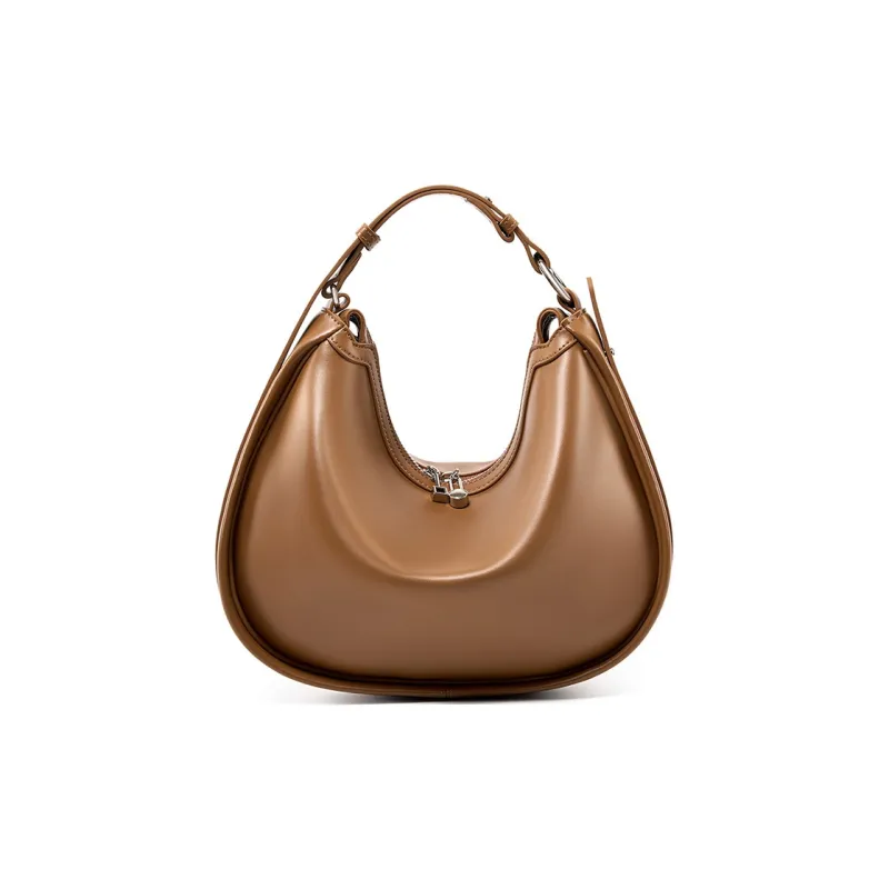 CARTELO Cow Leather Shoulder Bag Crossbody Bag Handbag Regular Women's Burgundy/Black/Brown-4