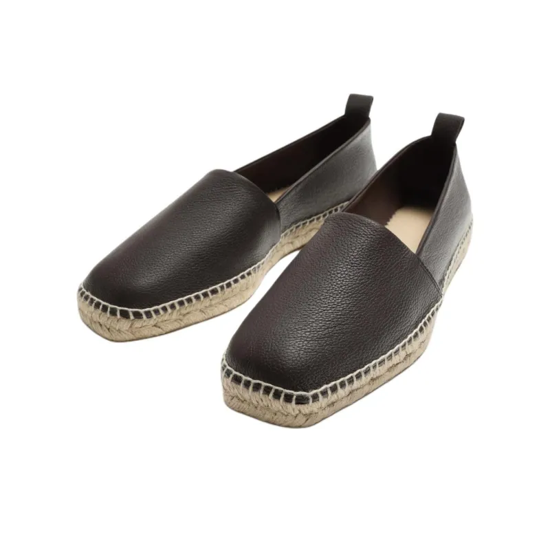 ZARA Espadrilles Men Brown-2