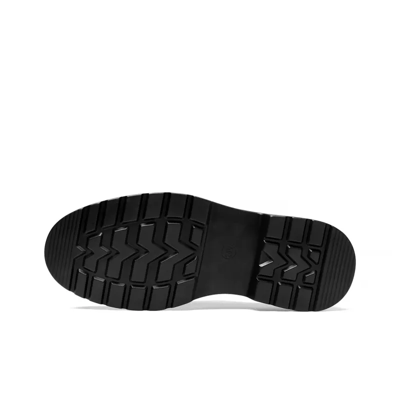 HLA Dress Shoes Men Low Top Black-4