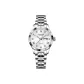 White Case White Dial White Steel Band
