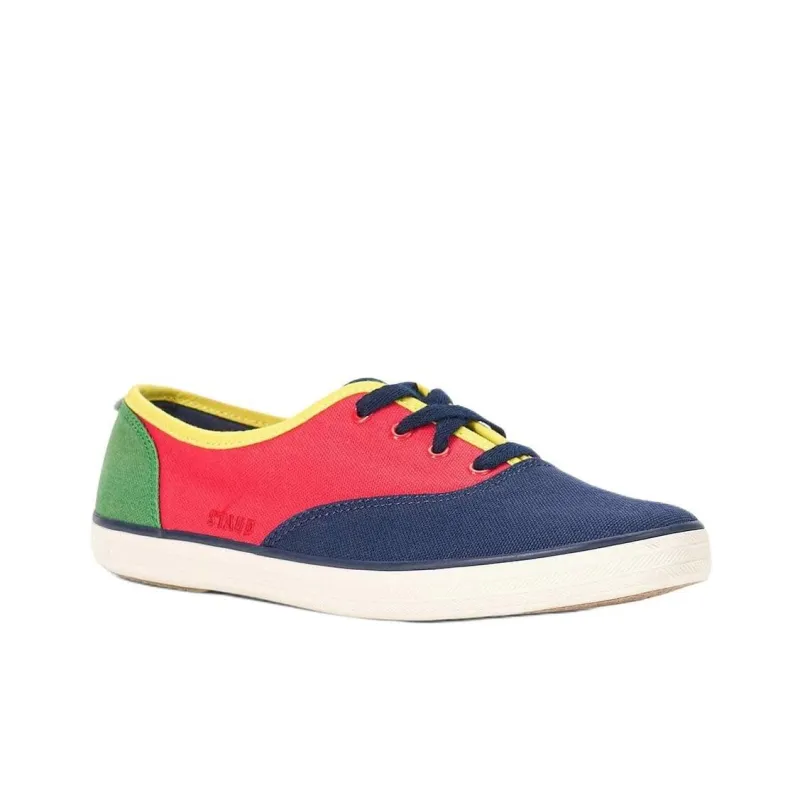 Keds x Staud Champion Low-Top Canvas Shoes Women's Red-2