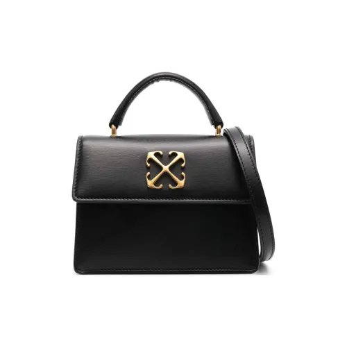 OFF-WHITE Baby Jitney Leather Shoulder Bag