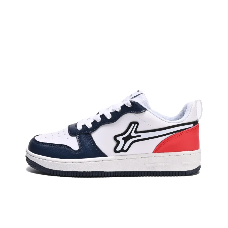 Crocodile Low-Top Casual Flexible Fit Unisex White Blue Green Skateboard Shoes-6