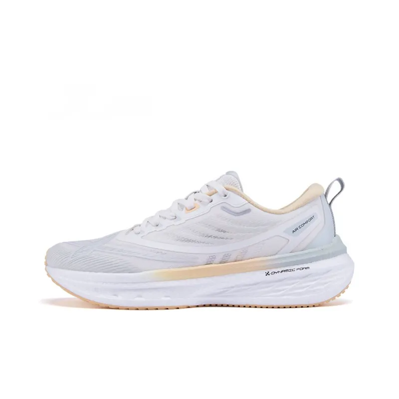 XTEP Five point Speed 2.0 Running Shoes Men Low Top Sail White/Tru Gray-0
