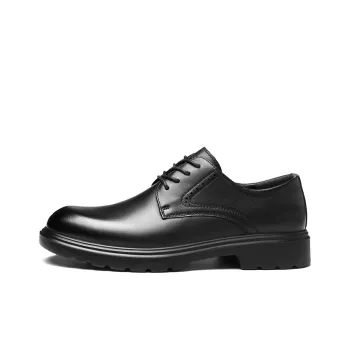 HLA Dress Shoes Men Low Top Black