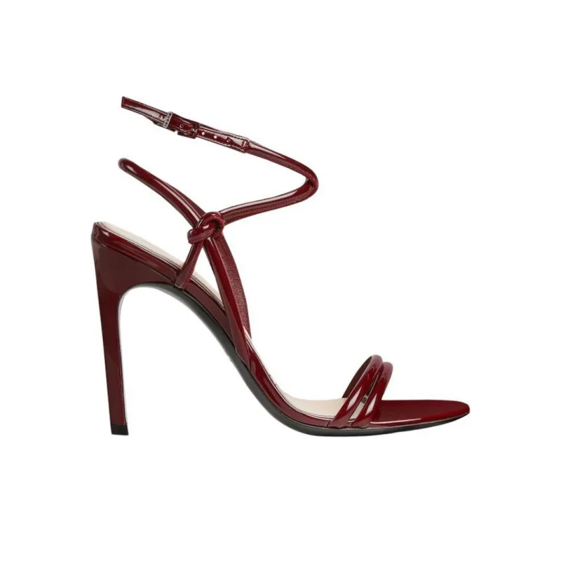 GUCCI One Strap Sandals 10.4cm Women's Red-1
