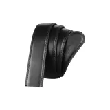 Automatic Buckle 1144[Split Cow Leather, Rich Grain, Width: 3.5cm]