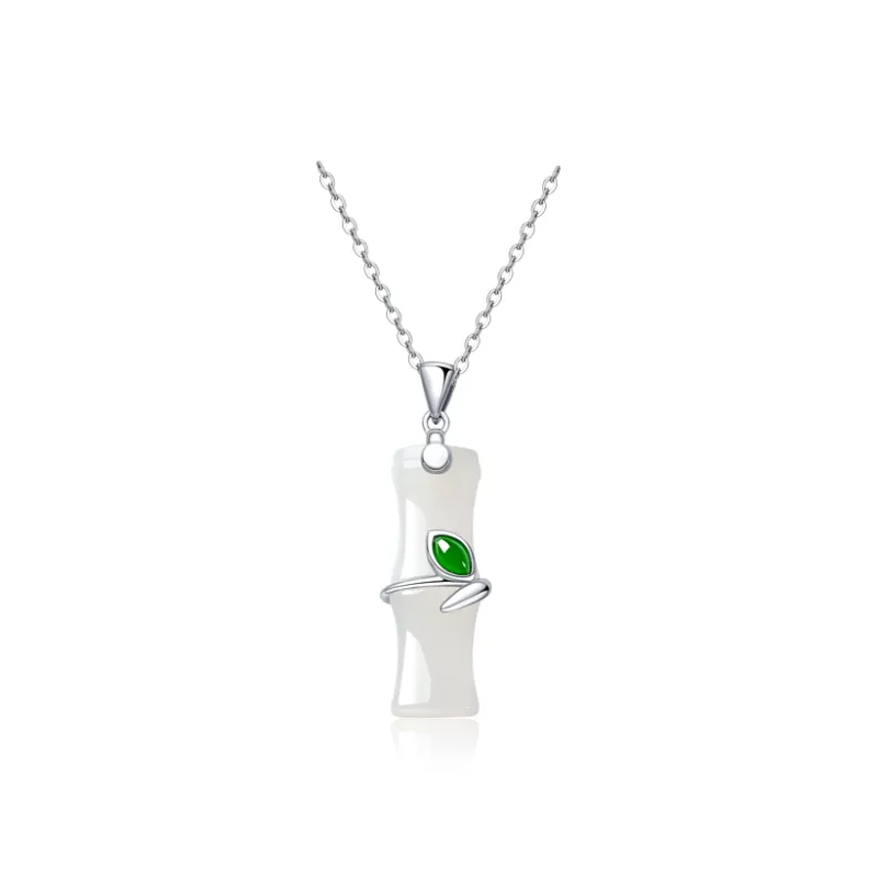 Chongqing Gold Store Chalcedony Jade Necklaces Unisex-0