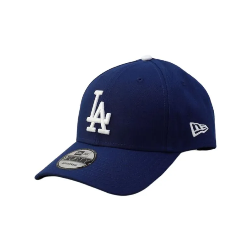 New Era Cotton Baseball Caps Men's Black/Blue-1