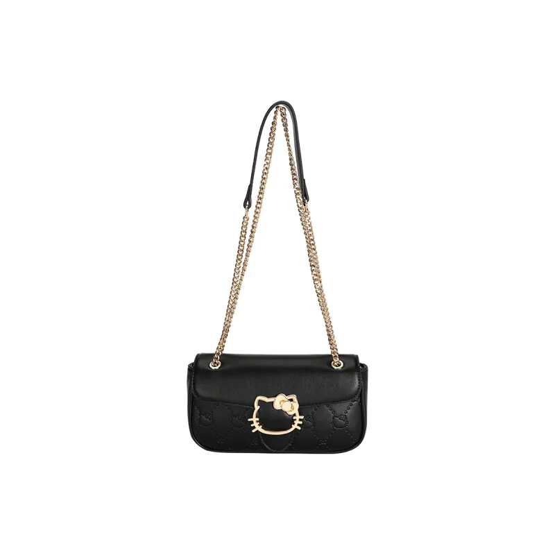 Sanrio Hello Kitty Synthetic Leather Shoulder Bag, Crossbody Bag, Small Square Bag Regular Women's-1