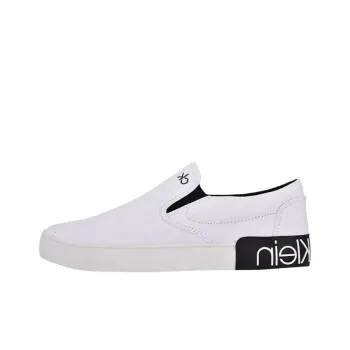 CALVIN KLEIN Ryor Low-Top Skateboard Shoes Men's White