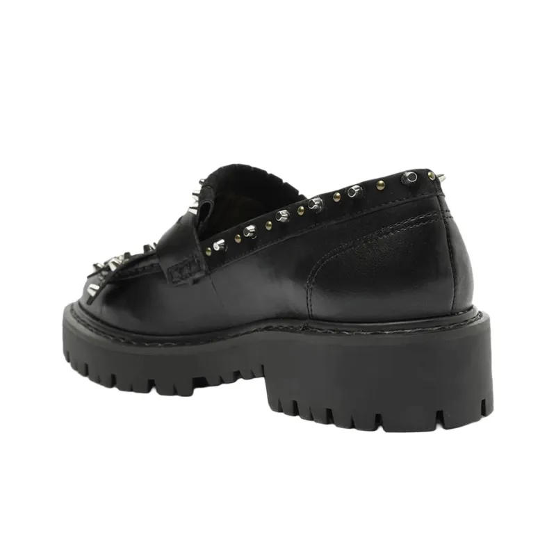 Schutz Christie Loafers 3.5cm Women's Black-3