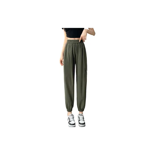 Yench'a Casual Pants Women's Army Green