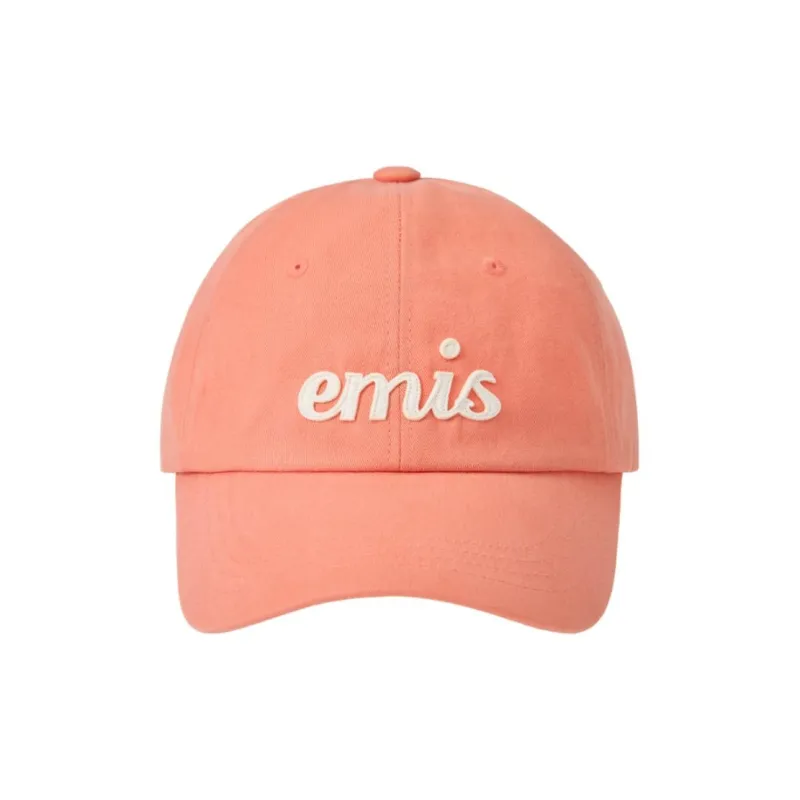 Emis Cotton Baseball Caps Unisex Apricot-1