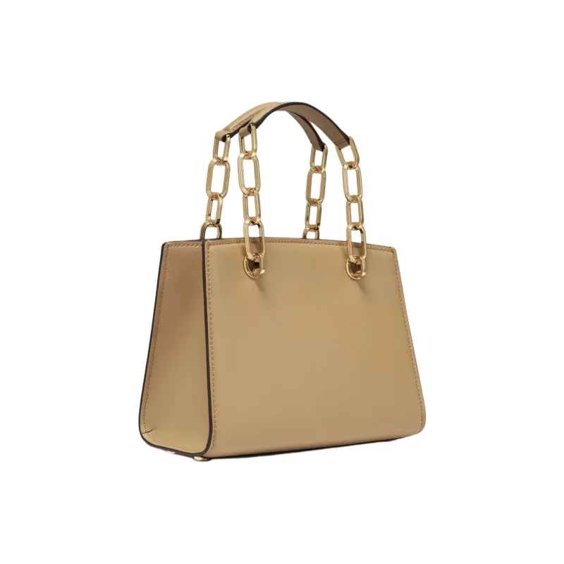 MICHAEL KORS Split Cow Leather With Artificial Leather Shoulder Bag, Crossbody Bag, Handbag Small Size Women's Camel-1