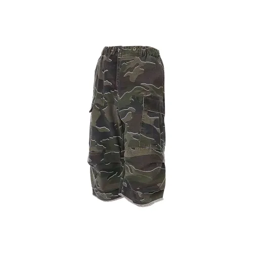 RAP PANDA Casual Pants Unisex Camouflage