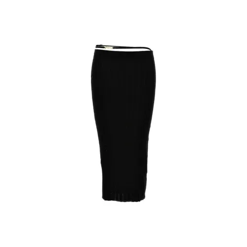 Jacquemus Casual Long Skirts Women's Black