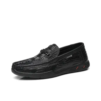 KJ Gommino Loafers Men Black