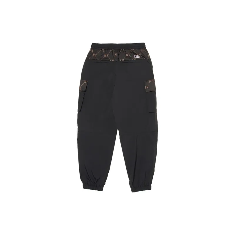 MLB New York Yankees Retro Sports Pants Casual Pants Unisex Black-1