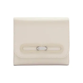 PEDRO Calfskin Wallet Women's Cream