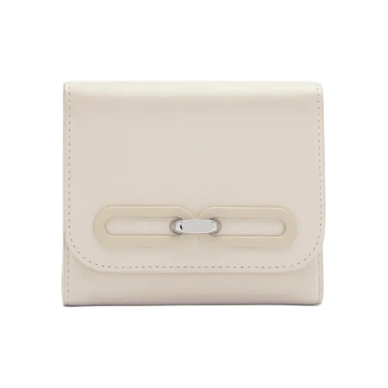 PEDRO Calfskin Wallet Women's Cream-0