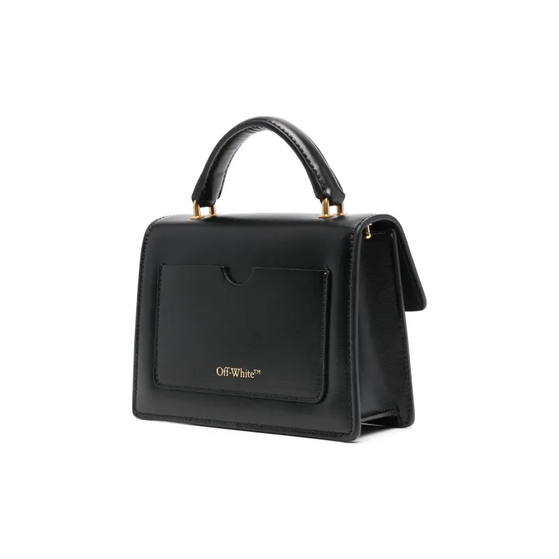 OFF-WHITE Jitney Baby Logo Plaque Shoulder Bag-1